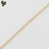 (1-6220-5) Gold Laminate - Marquise Tennis Necklace - 16"- BGF