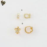 (1-2615) Gold Laminate - Zircon Huggies - BGO