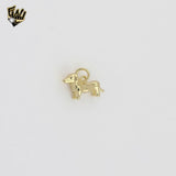 (1-2187-3) Gold Laminate - Dog Pendant - BGO