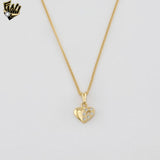 (1-6506) Gold Laminate - Heart Set - BGF