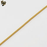 (4-3170-1) Stainless Steel - 3mm Curb Link Chain - 20"