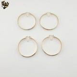 (1-2784-1) Laminado Dorado - Aros Tres Tonos - BGO