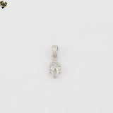 (2-6396-1) 925 Sterling Silver - Mini Zircon Vintage Inspired Set.