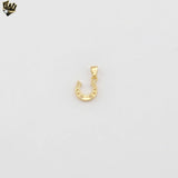 (1-2205-2) Gold Laminate - Horseshoe Pendant - BGF
