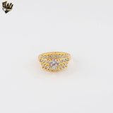 (1-3185-1) Gold Laminate - Wedding Ring - BGO