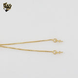 (MBRA-25) Gold Laminate -  Adjustable Bracelet - BGF