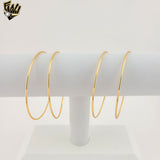 (1-4039-1) Gold Laminate - 1.5mm Classic Plain Bangle - BGO