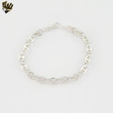 (2-0375) Plata de Ley 925 - Pulsera de Bolas de 2.5mm.