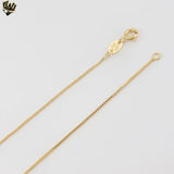 (1-6275) Gold Laminate - Horse Stirrup Necklace - BGF