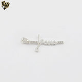 (2-1048) 925 Sterling Silver - Cross Pendant