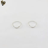 (2-5016-1) Plata de Ley 925 - Anillo con Circón Mal de Ojo.