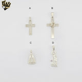 (2-1028) Plata de Ley 925 - Colgantes Religiosos.