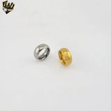 (4-0009) Acero inoxidable - Anillo clásico con banda gruesa.