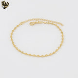 (1-0716) Gold Laminate - Star Bracelet - 7" - BGF