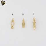 (1-2111-3) Gold Laminate -  Health Care Pendants - BGF