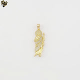 (1-2388-3) Gold Plated - Saint Benedict Pendant.