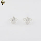 (2-5026-2) 925 Sterling Silver - Leaf Ring