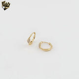 (1-2591-1) Gold Laminate - Zircon Hoops - BGF