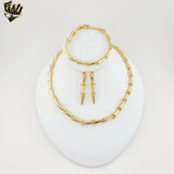 (1-6487) Gold Laminate - Bamboo Link Style Set - BGO