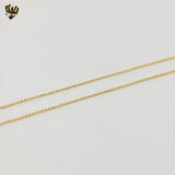 (1-1521) Gold Laminate - 1.5mm Ball Link Chain - BGF