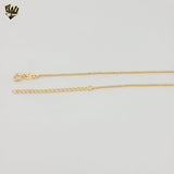 (1-1521) Gold Laminate - 1.5mm Ball Link Chain - BGF