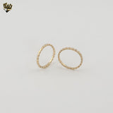 (1-3009) Gold Laminate - Geometric Band Ring - BGF