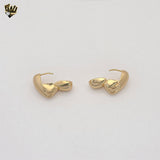 (1-2978-5) Laminado dorado - Aros con eslabones de acera - BGF