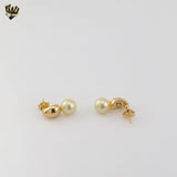 (1-1218-1) Laminado de Oro - Aretes Planos - BGF