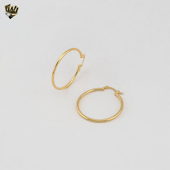 (1-2685-4) Laminado dorado - Medios aros con púas - BGF