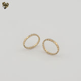 (1-3009-1) Gold Laminate - Stars Band Ring - BGF