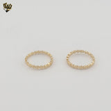 (1-3009-1) Gold Laminate - Stars Band Ring - BGF