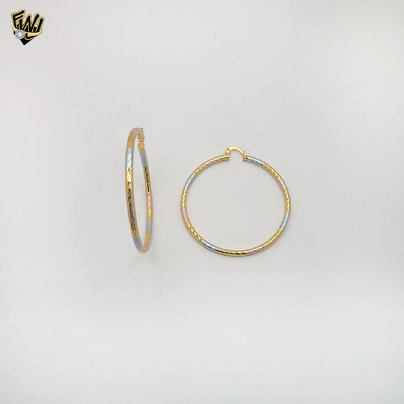 (1-2773-1) Laminado Dorado - Aros Tres Tonos - BGO