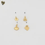 (1-2001) Gold Laminate - Tiny Pendants - BGF