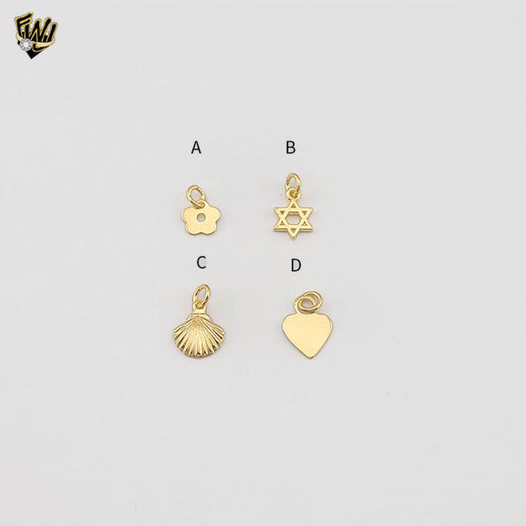 (1-2001) Gold Laminate - Tiny Pendants - BGF