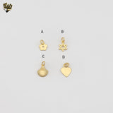 (1-2001) Gold Laminate - Tiny Pendants - BGF