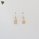 (1-2211) Gold Laminate - Zircon Kids Pendants - BGF