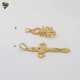 (1-2304-2) Gold Laminate Pendants - BGO