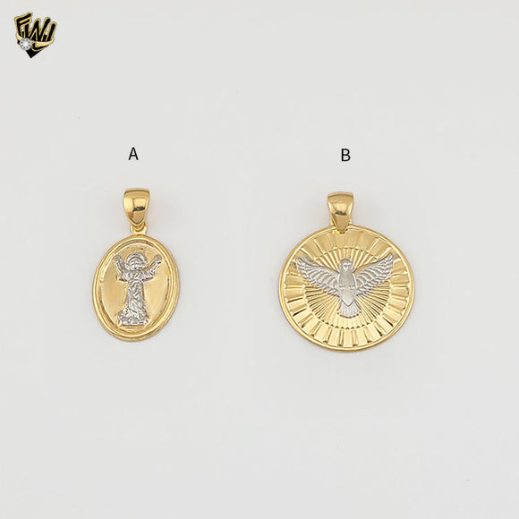 (1-2149) Gold Laminate Pendants - BGF
