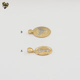 (1-2149) Gold Laminate Pendants - BGF