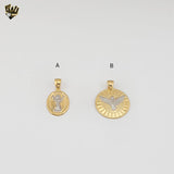 (1-2149) Gold Laminate Pendants - BGF