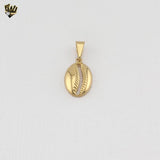 (1-2119-1) Gold Laminate Shell Pendant - BGF