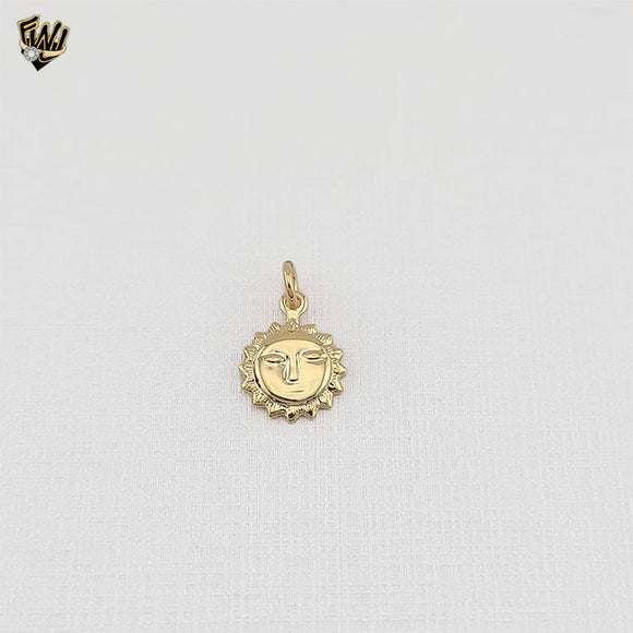 (1-2002-1) Gold Laminate Sun Pendant - BGF