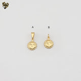 (1-2002-1) Gold Laminate Sun Pendant - BGF