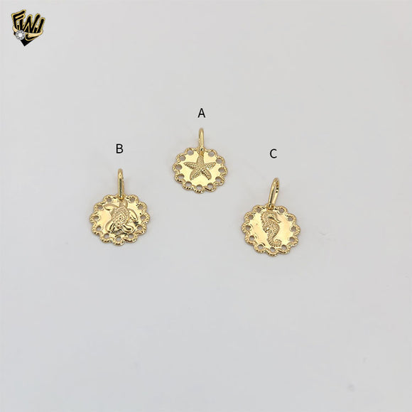 (1-2025) Gold Laminate -  Sea Pendants - BGF
