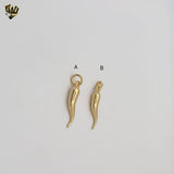 (1-2466-1) Gold Laminate - Hot Pepper Pendants - BGF
