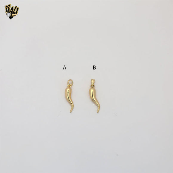 (1-2466-1) Gold Laminate - Hot Pepper Pendants - BGF