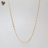 (1-1516) Gold Laminate - 2.3mm Alternative Mariner Link Chain - BGF