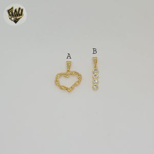 (1-2107) Gold Laminate - Pendants - BGF