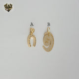 (1-2446) Gold Laminate - Pendants - BGF