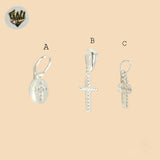 (2-1181) 925 Sterling Silver - Small Crosses Pendants.